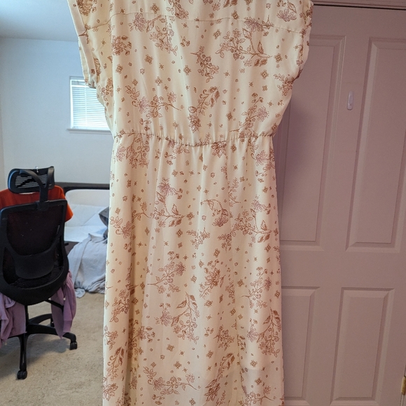 Lucky brand floral shirt dress - Picture 2 of 3